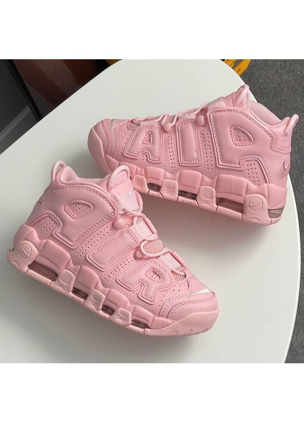 Кроссовки женские Nike Air More Uptempo pink | Найк Аир Мор Уптемпо розовые No Brand розовые демисезоны (360797379)