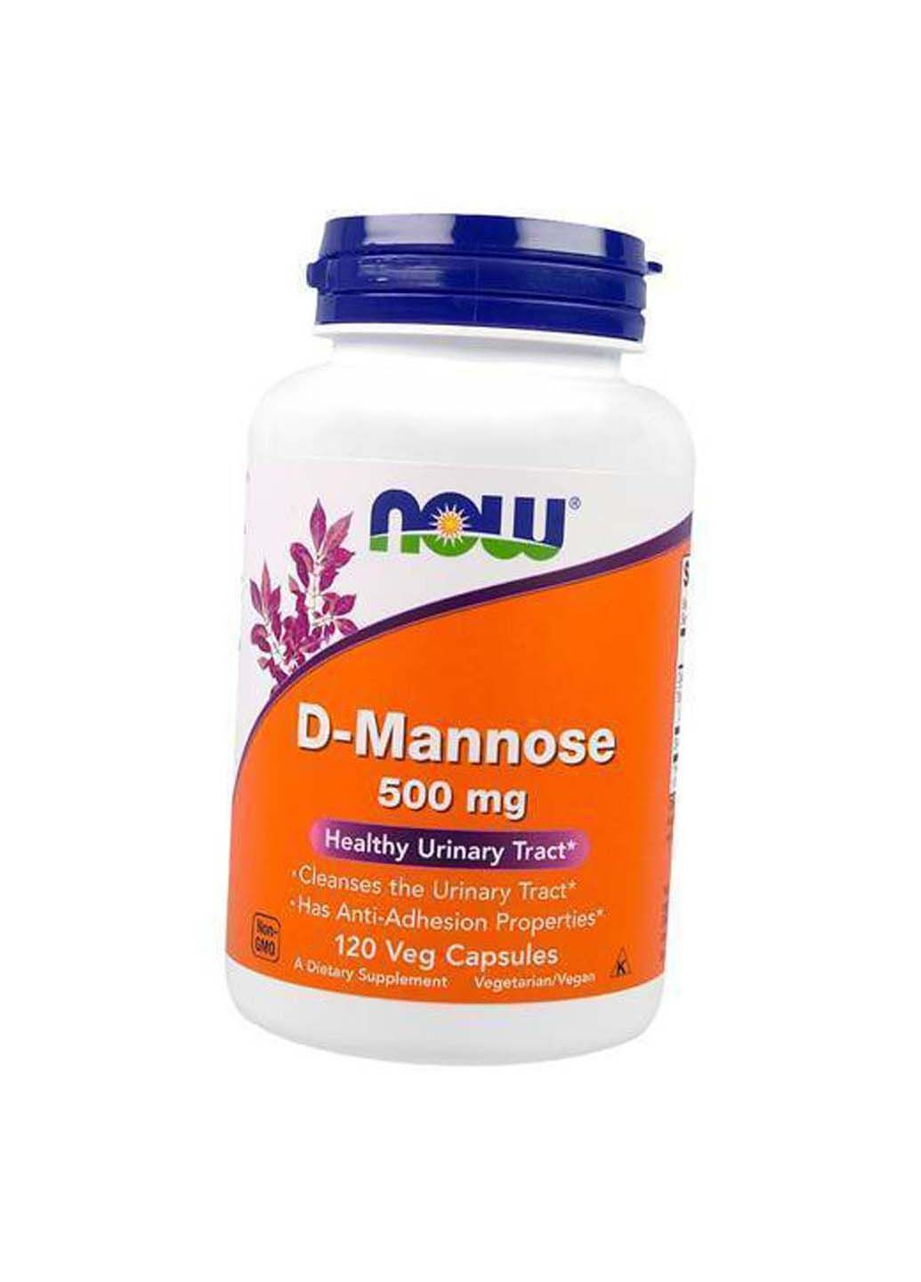 D-Mannose 500 120вегкапс Now Foods (292710965)