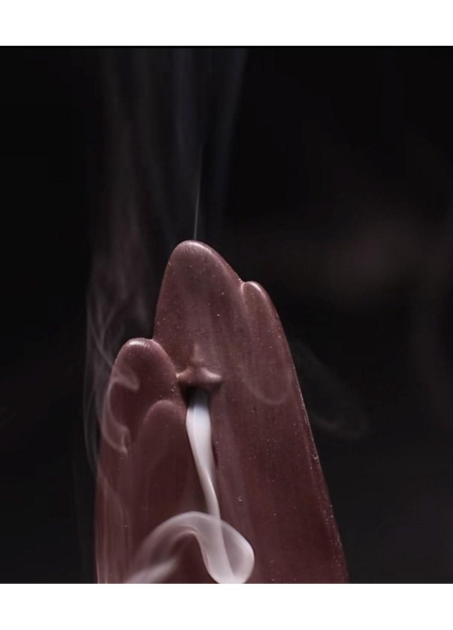 Подставка 2 в 1 жидкий дым и аромапалочки с монахом +20 конусов No Brand (295012753)