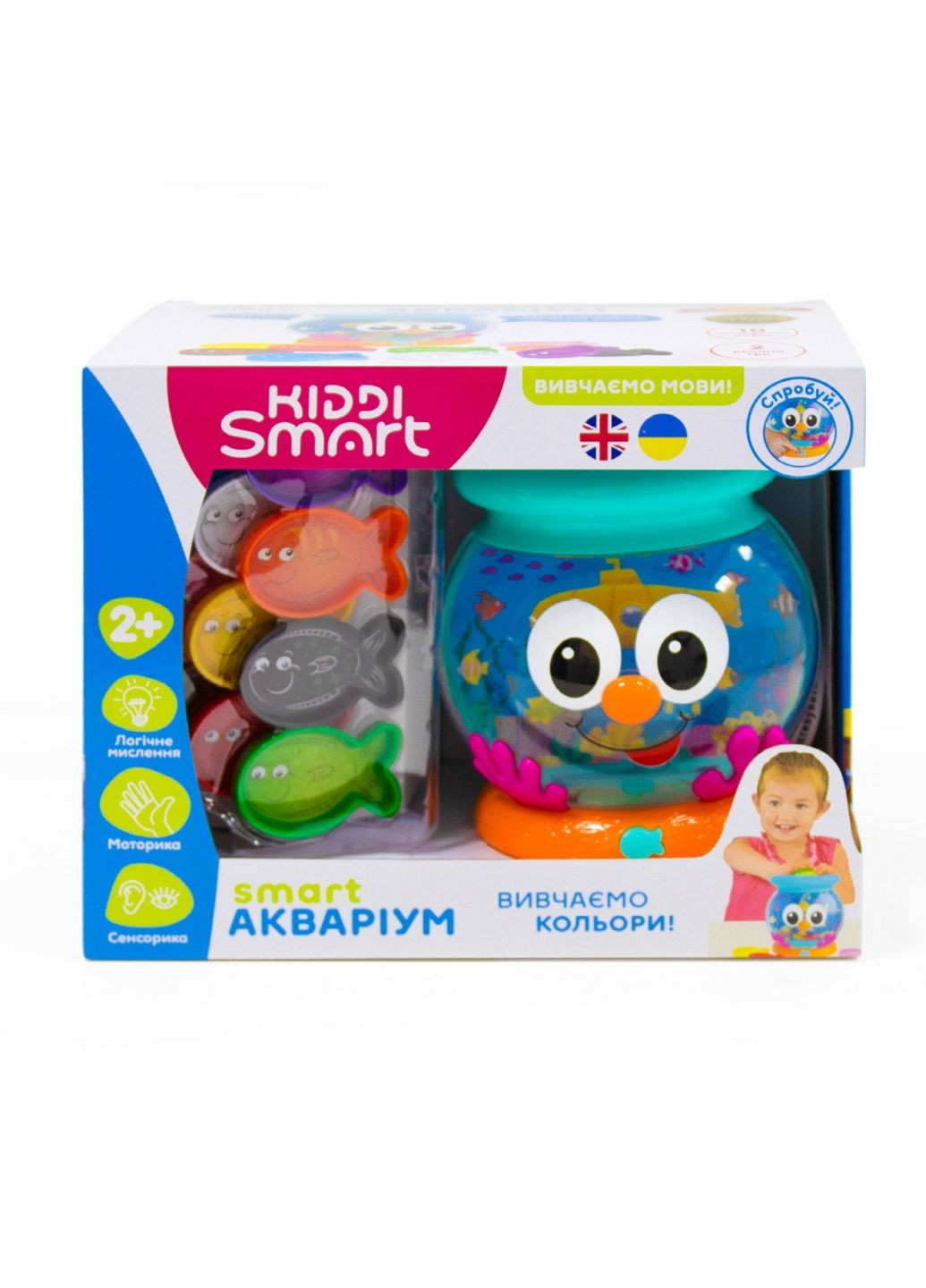 Інтерактивна навчальна іграшка Smart-Акваріум українська та англійська KIDDI SMART (289456723)