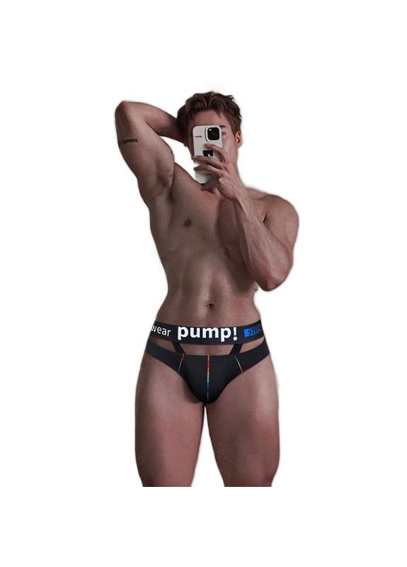 Мужские черные трусы Pump