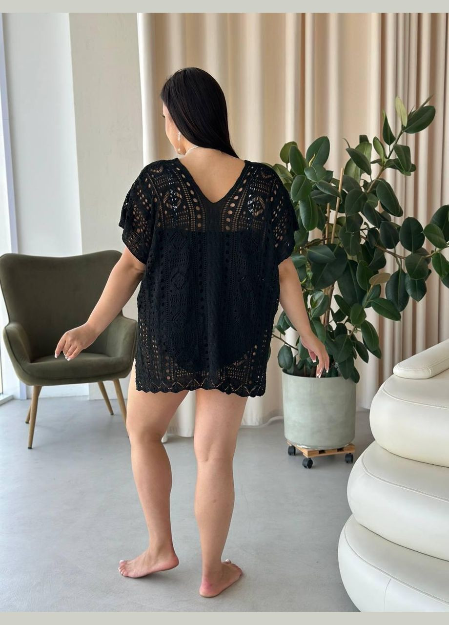 Жіноча пляжна туніка-сукня 669 No Brand oversize (298289560)