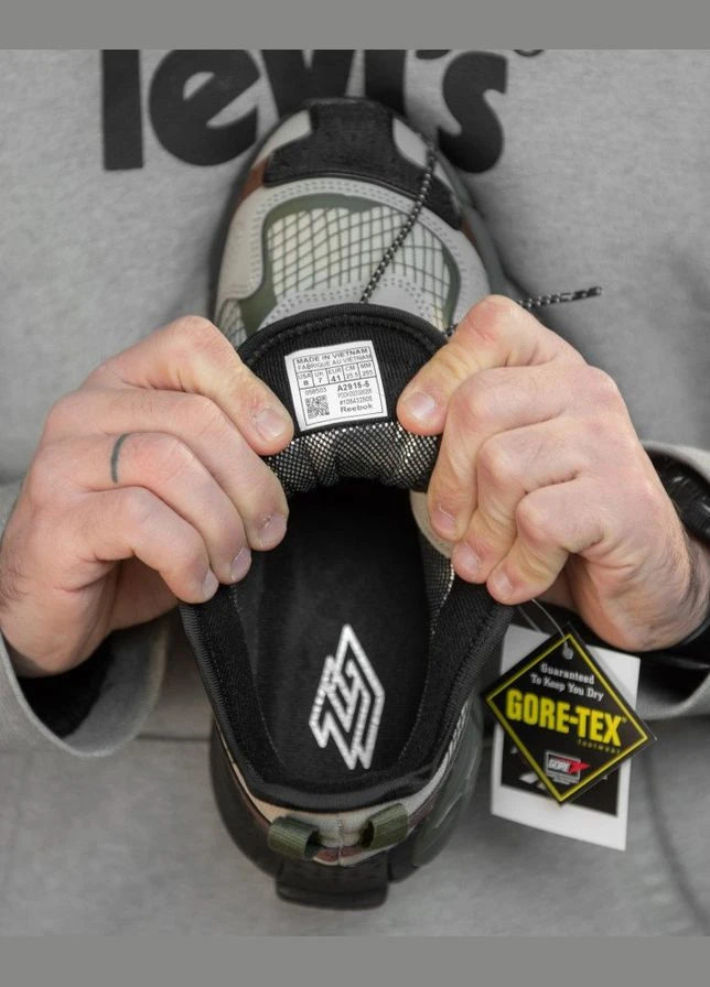 Кросівки Reebok A2915-5 сірі чоловічі спортивні легкі No Brand (331021800)
