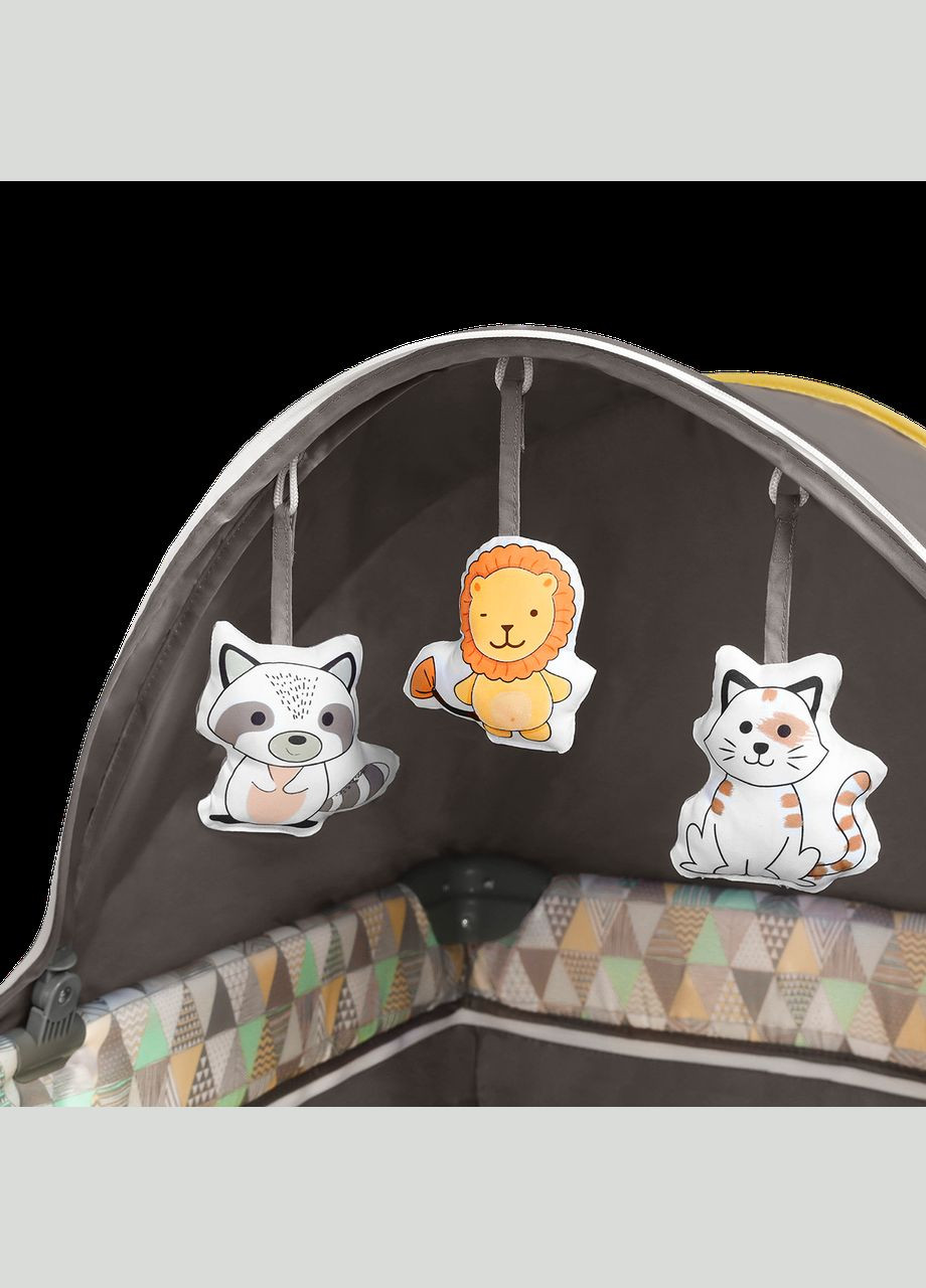 Ліжечко-манеж Sven Plus Yellow Scandi, жовтий Lionelo LO-SVEN PLUS YELLOW SCANDI (336330312)