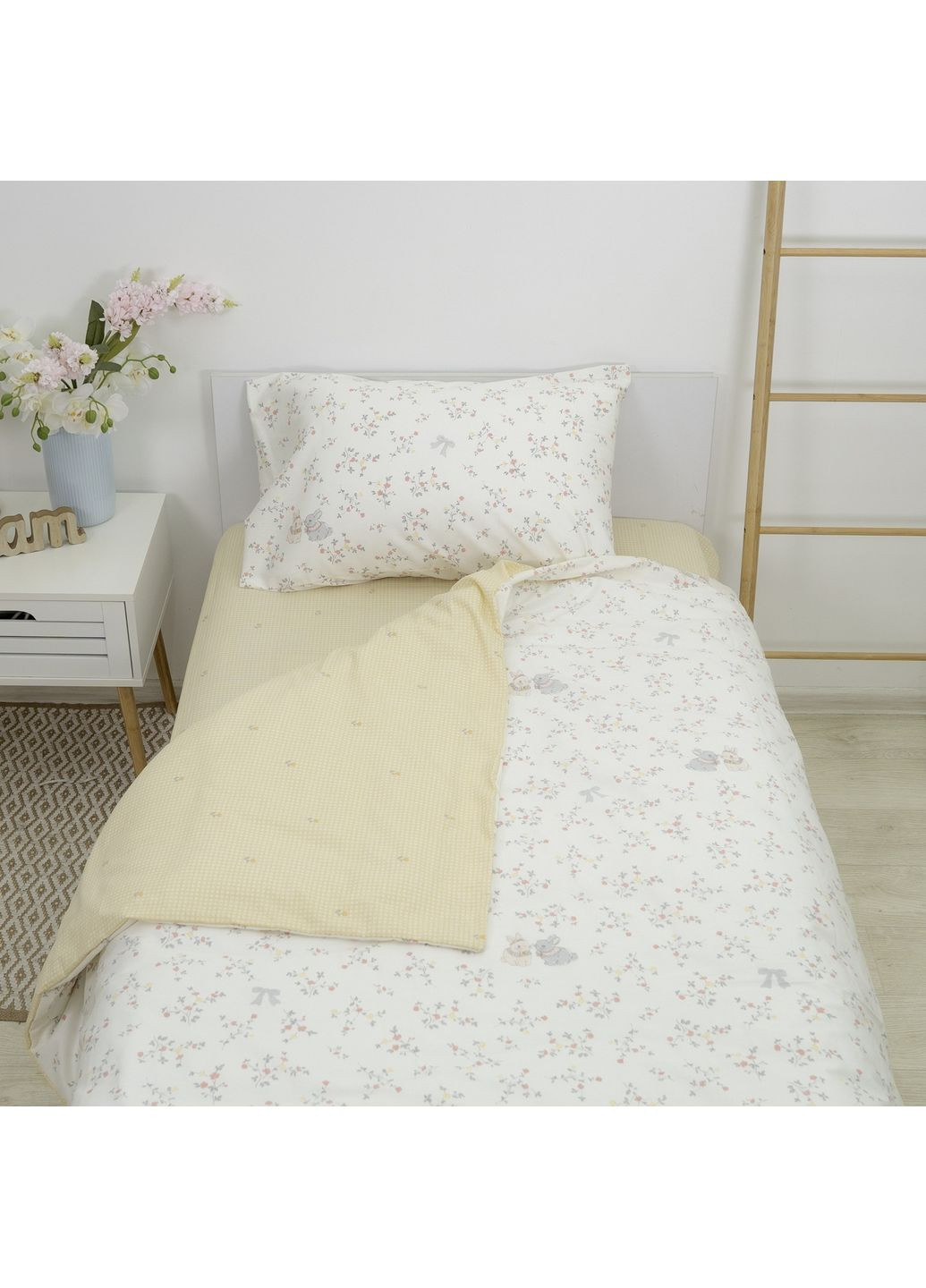 Комплект постельного белья Подростковый Сатин Twill 805 Viluta (371137039)