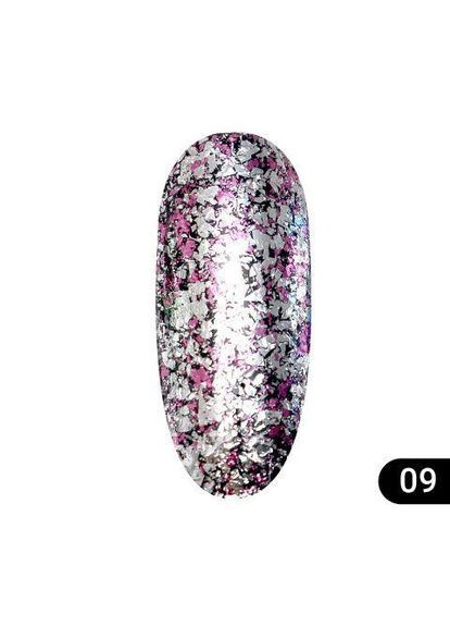 Втирание для ногтей Diamond foil №09, 5гр Global Fashion (354797637)