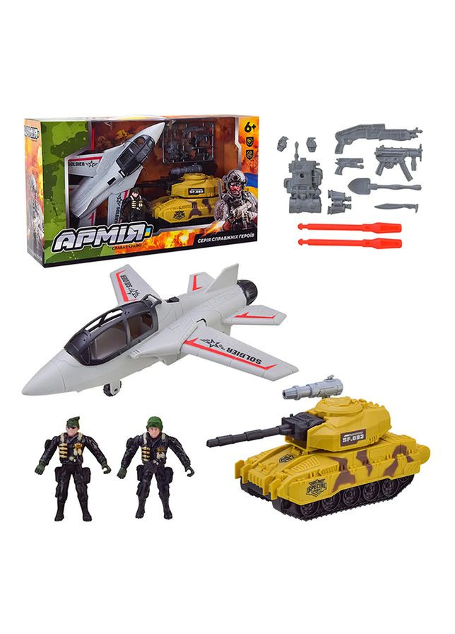 Військовий набір - військовий транспорт колір різнокольоровий CB-00240157 No Brand (314887789)