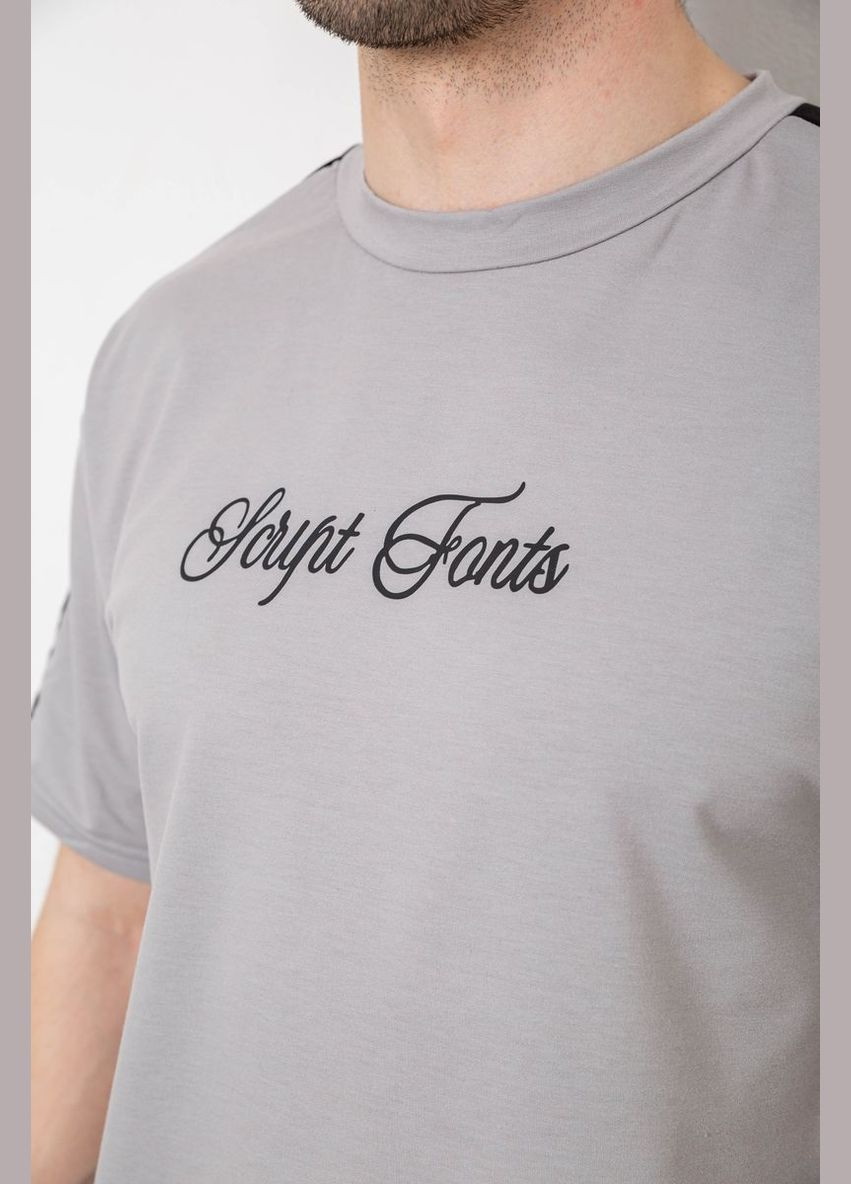 Сірий літній костюм чоловічий повсякденний Avesta 238R1569