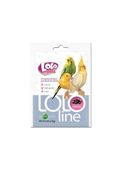 Витамины для попугаев с углем 10 гр, Витамины для попугаев Lolo Pets LoloPets (393915625)