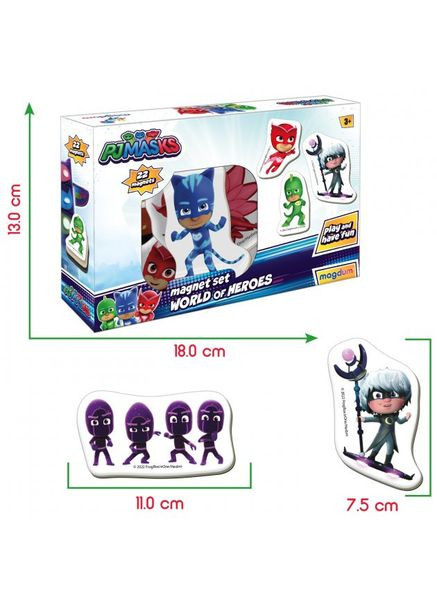 Набір магнітів "Герої в масках. Світ героїв" МЕ 5031-31 MAGDUM (304407150)