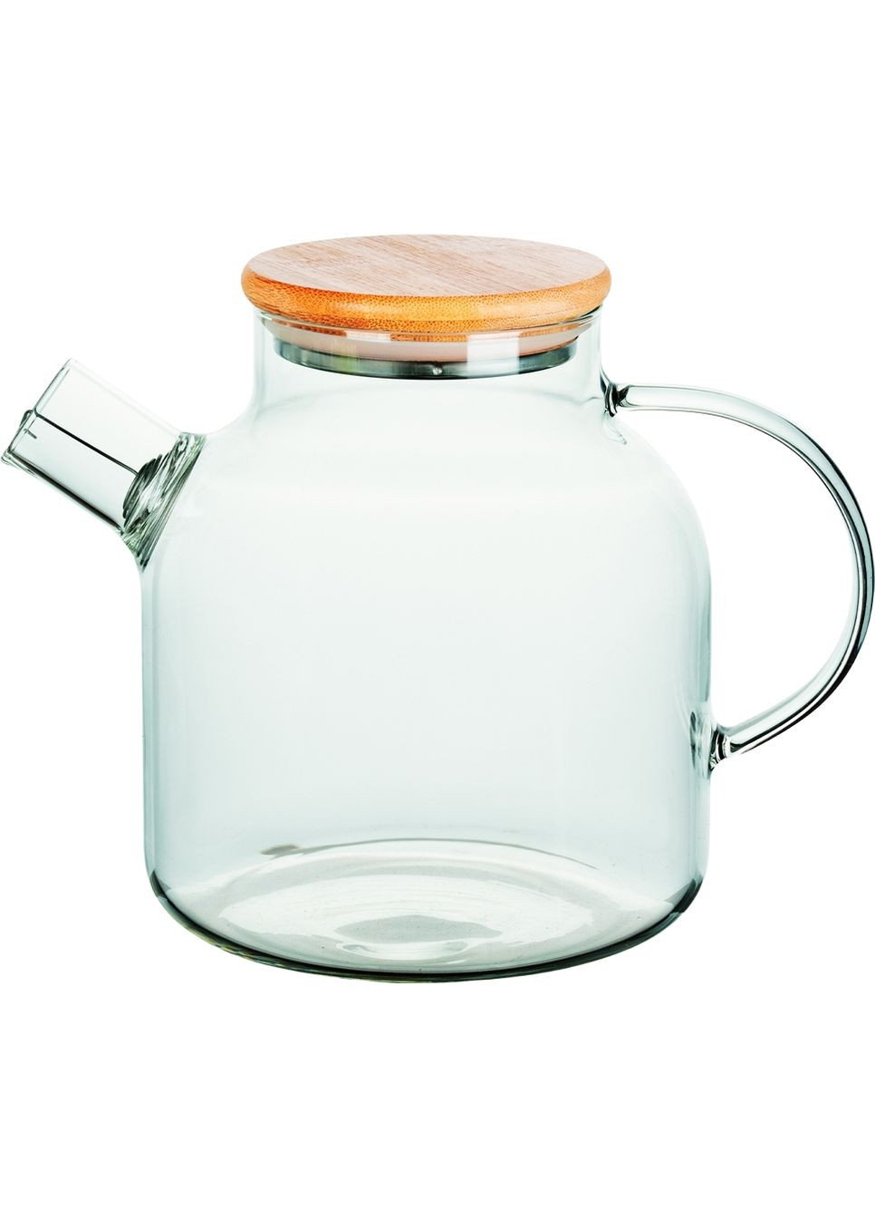 Заварник JOY, 1500 мл, закаленное стекло, бамбуковая крышка (RG-0002/1500) Ringel (369965919)
