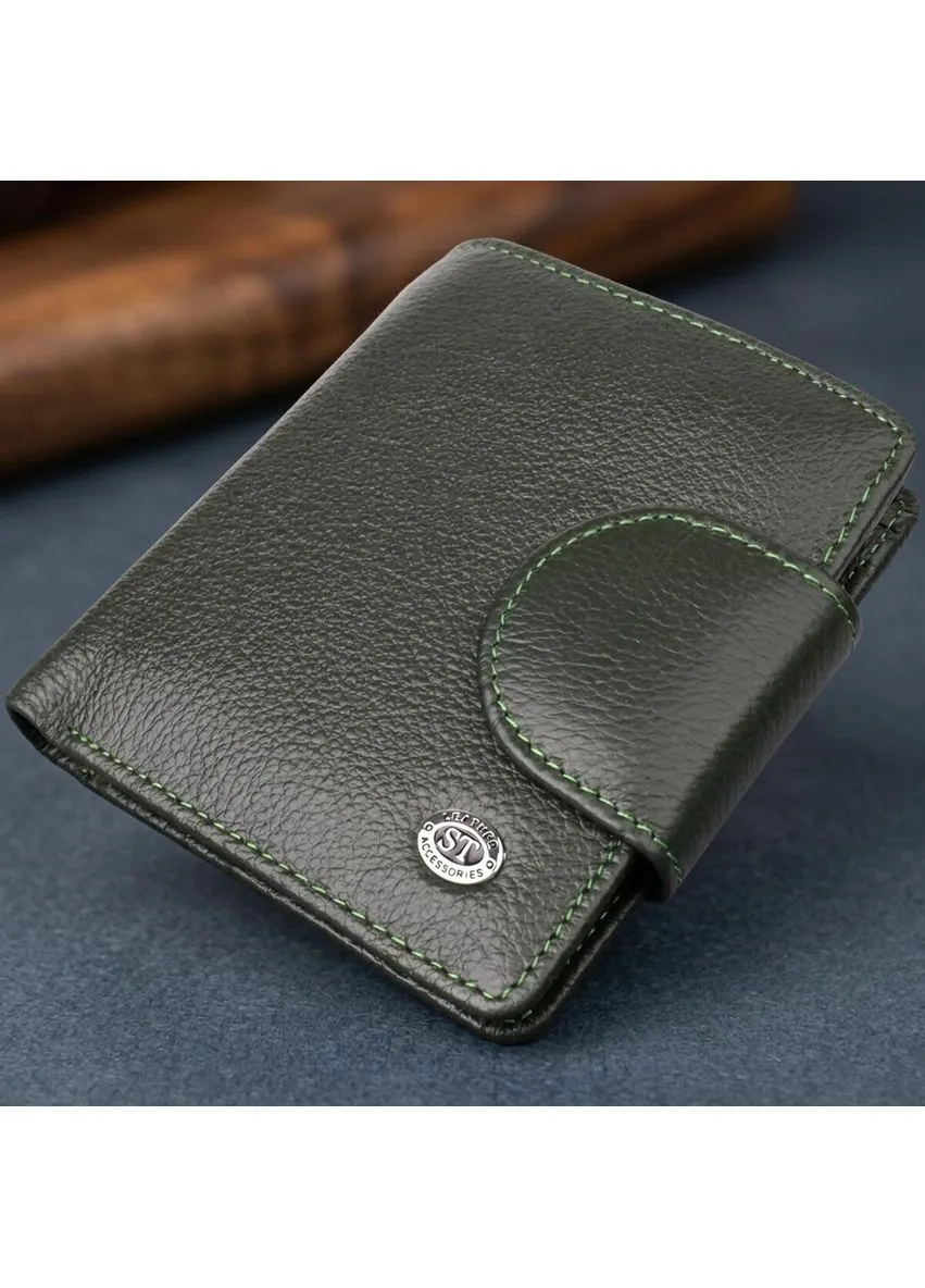 Вертикальный женский кошелек из натуральной кожи 23070 st leather (405589882)