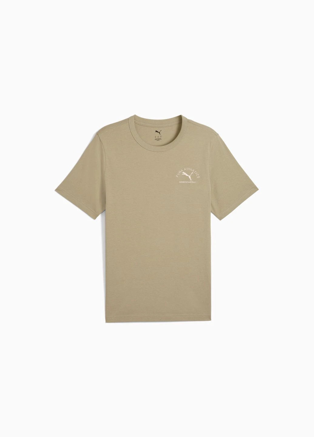 Бежевая футболка class graphic tee men Puma