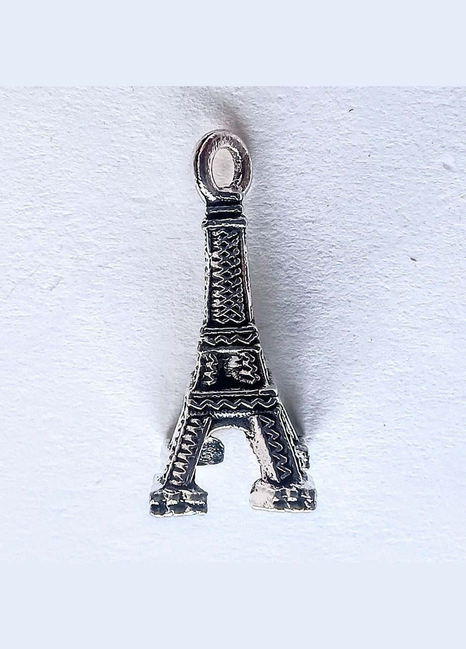 Подвеска Кулон Эйфелевая башня Античное серебро 19 мм х 9 мм х 9 мм Finding (316248184)