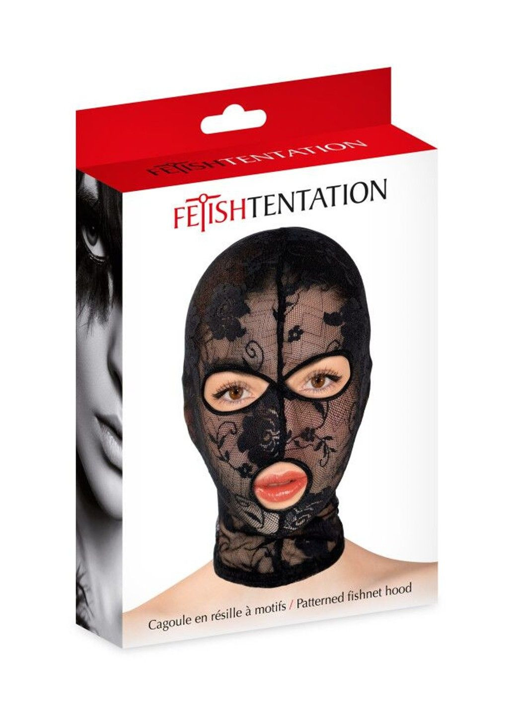 Капюшон для БДСМ Patterned fishnet hood Fetish Tentation (345708574)
