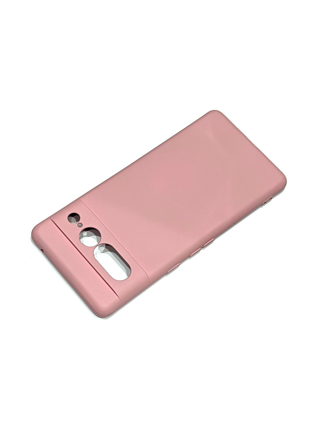 Силіконовий чохол для Google Pixel 7 Pro Рожевий мікрофібра soft touch Silicone Case (363196787)