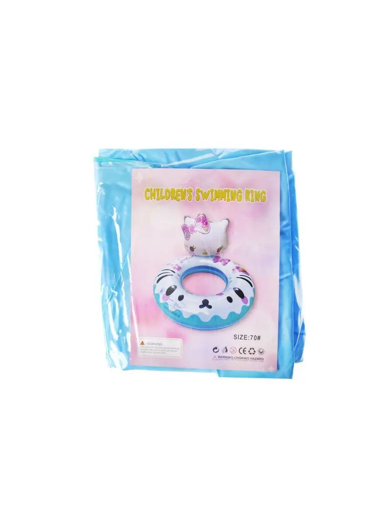 Надувной круг для плавания 70 см из винила в ассортименте AA16-44 No Brand Різ8550 (370653891)