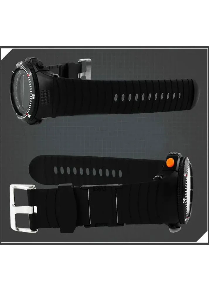 0989 чорний спортивний чоловічий годинник Skmei 0989 black (386518207)