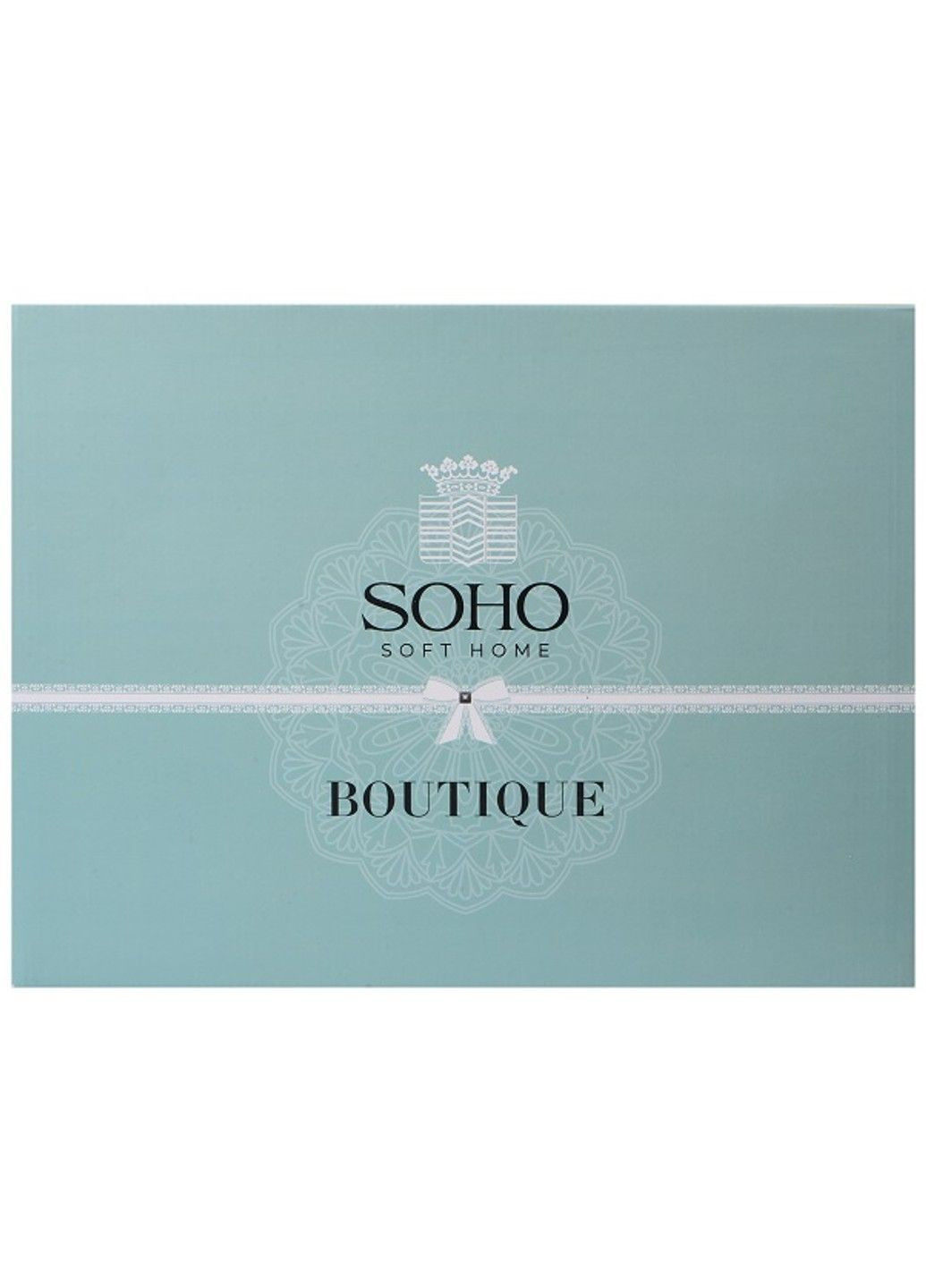 Комплект Комплект пост.білизни Євро Boutique 200*230 Leaves Cream Soho (365278151)
