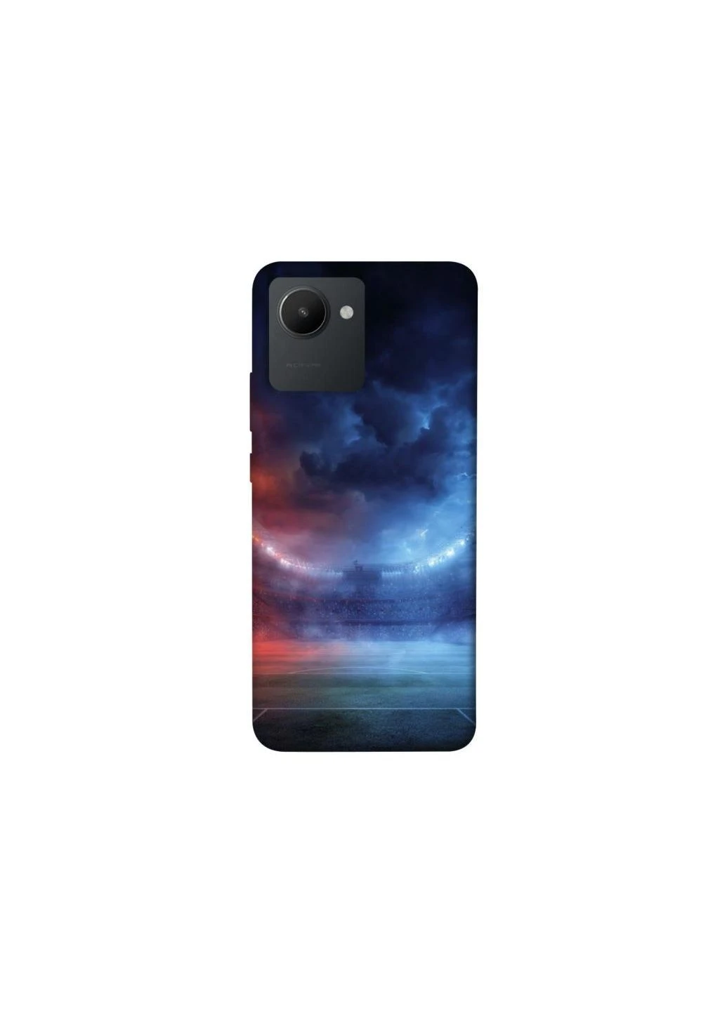 Чохол на Realme C30 Football aesthetic ver.1 Frontalka (385502269)