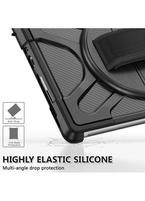 Чехол Rugged 3 Layers бронированный противоударный с защитой Surface Pro 9 / 10 / 11 Microsoft (394037012)