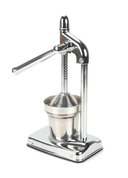 Соковитискач ручний металевий Manual Juicer для цитрусових сріблястий (2104618520) No Brand (329422051)