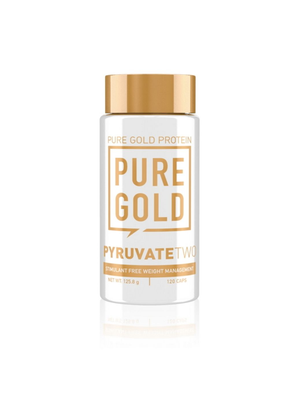 Жироспалювач Pyruvate Two, 120 капсул Pure Gold Protein (293478787)