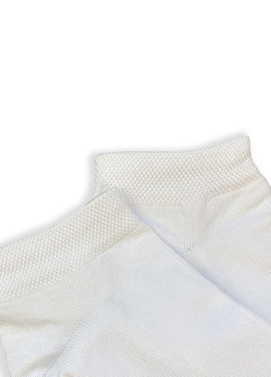 Білі набір шкарпеток 3 пари, білий, короткі, 39-42 Rovix однотонні (299150038)