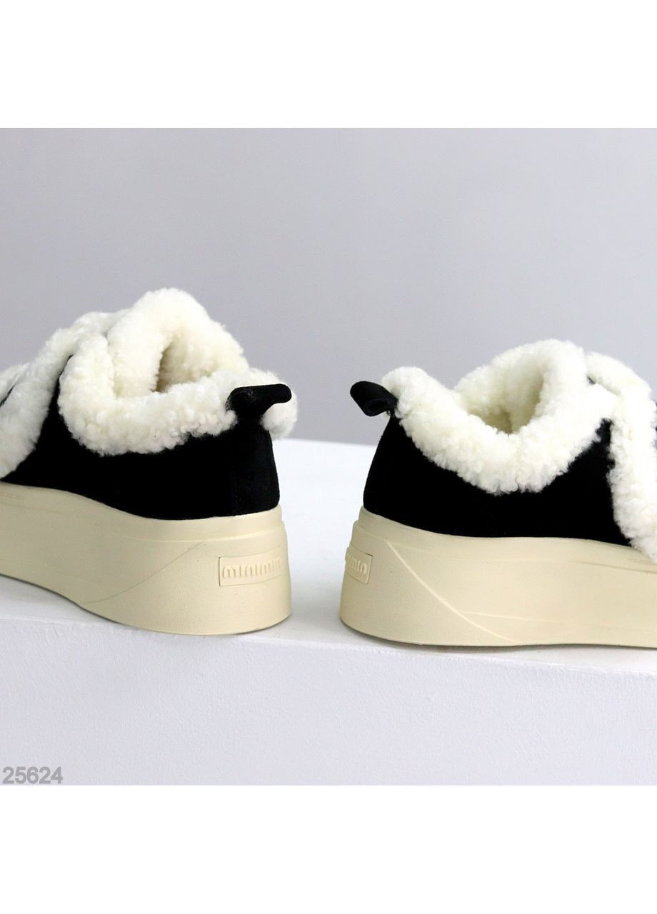 автоледи nelsa (код 25624) 🖤 натуральная замша | натуральный мех | зима No Brand