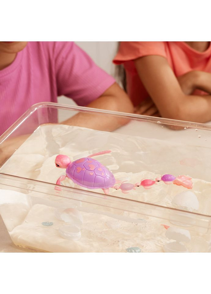 Інтерактивний ігровий набір Мама черепаха із сюрпризом 9560 "Mama & Baby Surprise" Pets & Robo Alive (363126118)