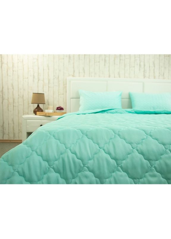 Одеяло - силиконовое легкое бирюзовое полуторное 160 гр/м2 (22588) Руно (307413921)