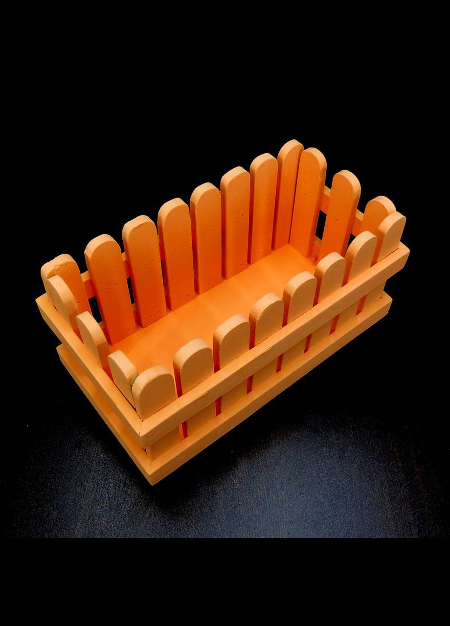 Кашпо из дерева Василёк 16х31 грейпфрут (КАШ-16310254) No Brand (328450523)