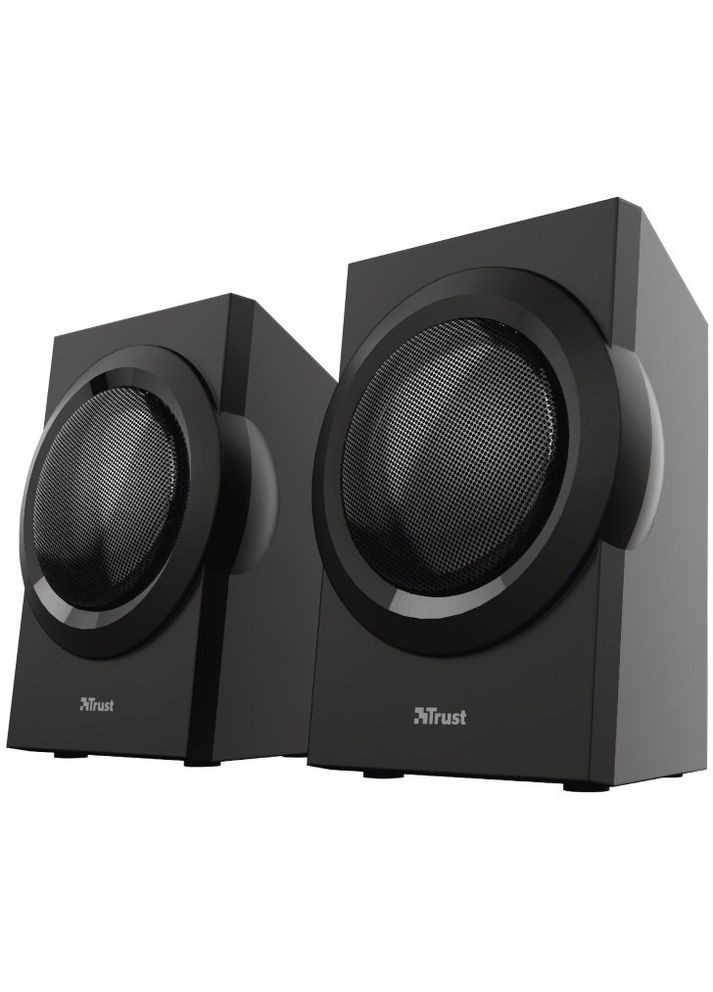 Акустична система 23696_TRUST Yuri 2.1, 60Вт, AUX, чорний Trust (364275116)