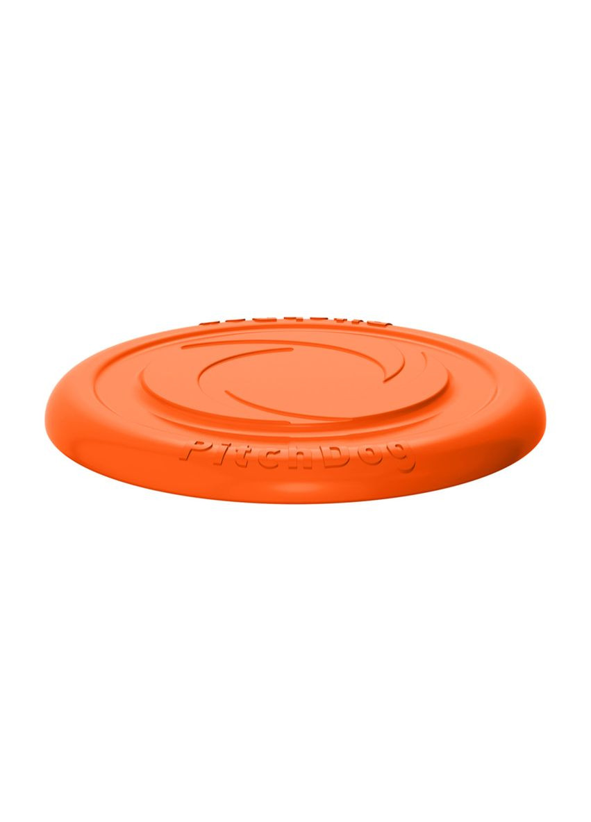 Ігрова тарілка для апортування 24 см Жовтогарячий PitchDog (279568138)
