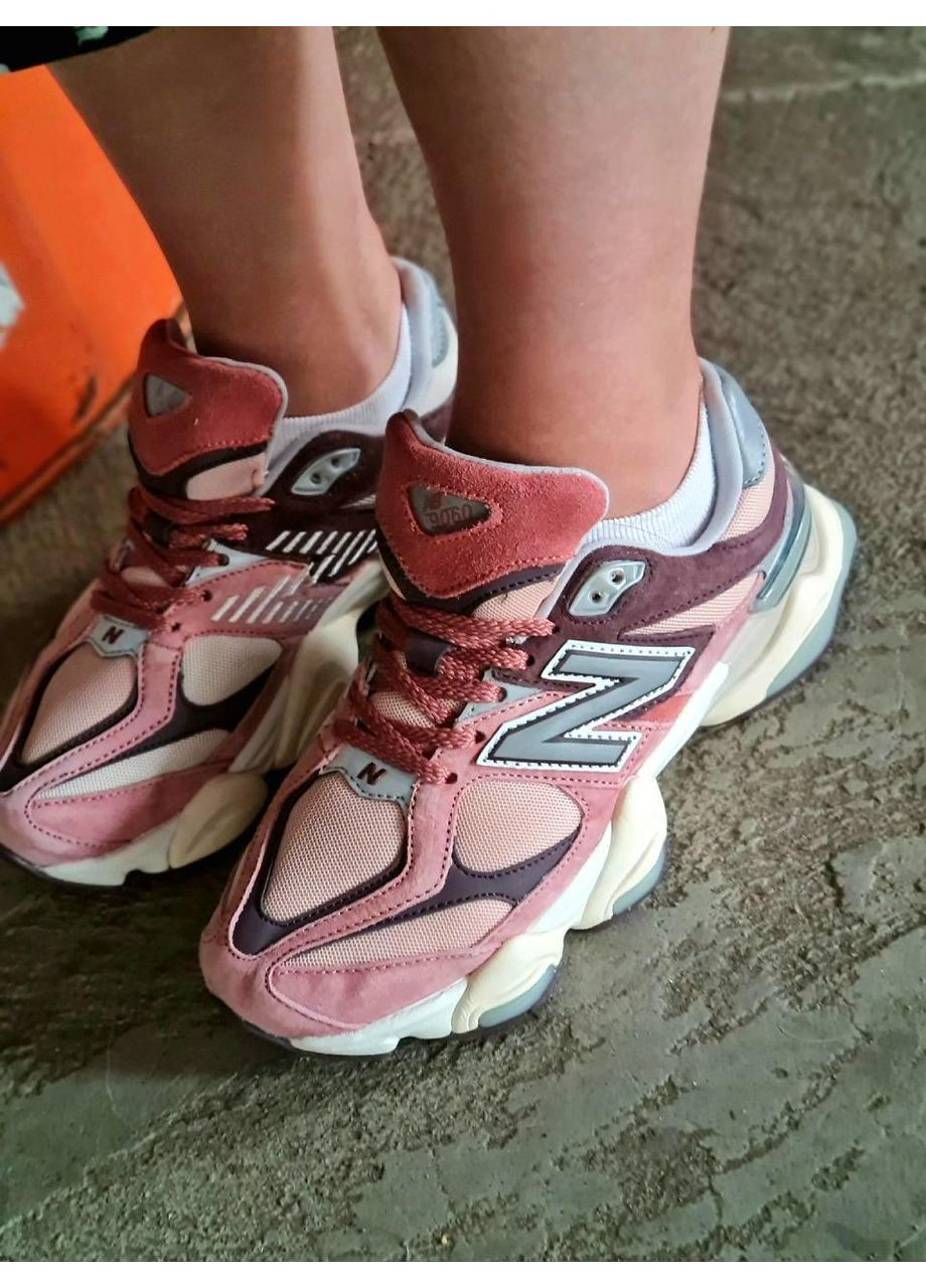 КРОСІВКИ ЖІНОЧІ NEW BALANCE 9060 CHERRY BLOSSOM НЬЮ БЕЛАНС 9060 No Brand червоні демісезони (368870164)