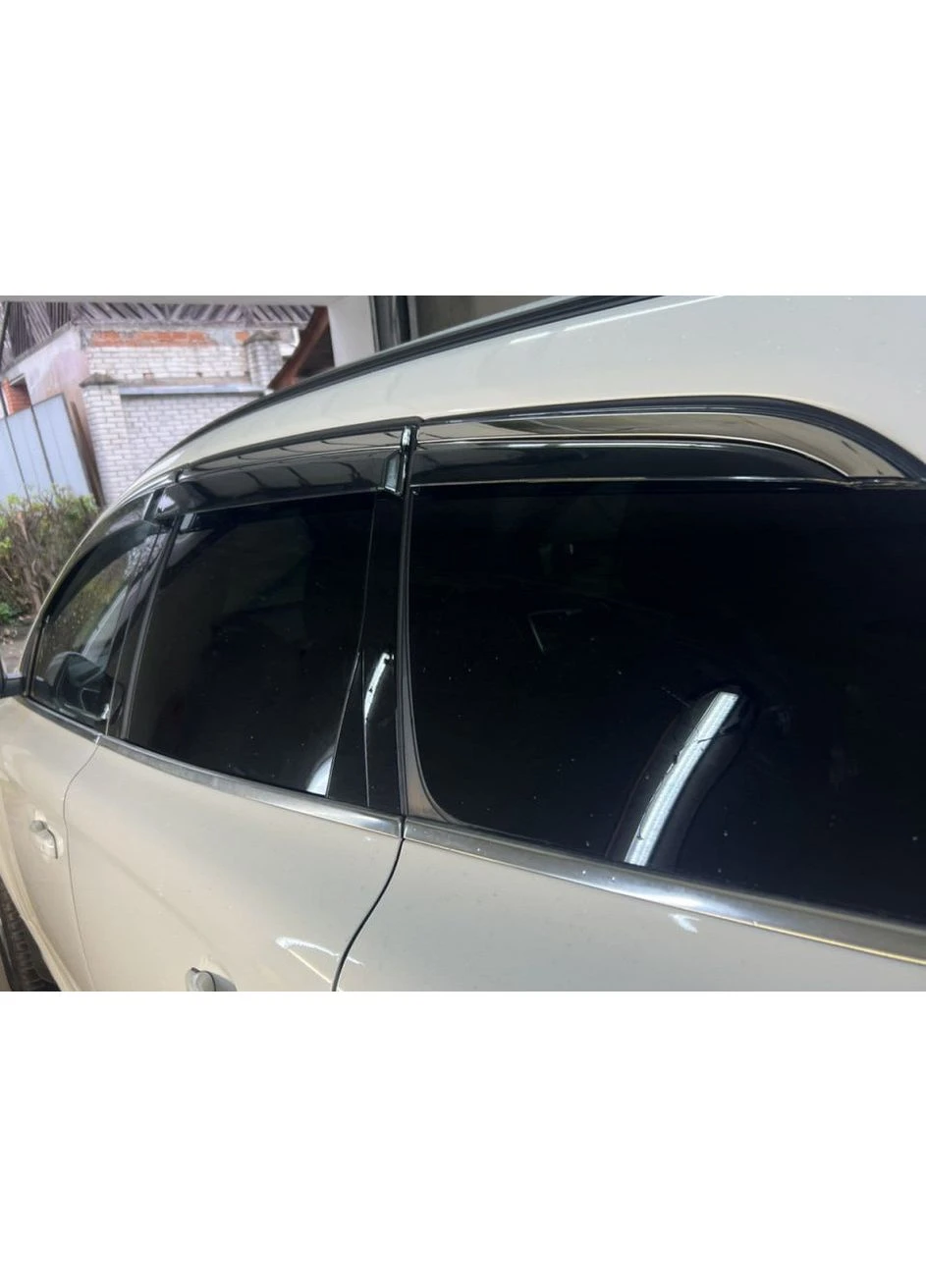 Вітровики з хромованим молдингом Luxury (6 шт) для Volvo XC60 2009-2017 рр Niken (391761650)