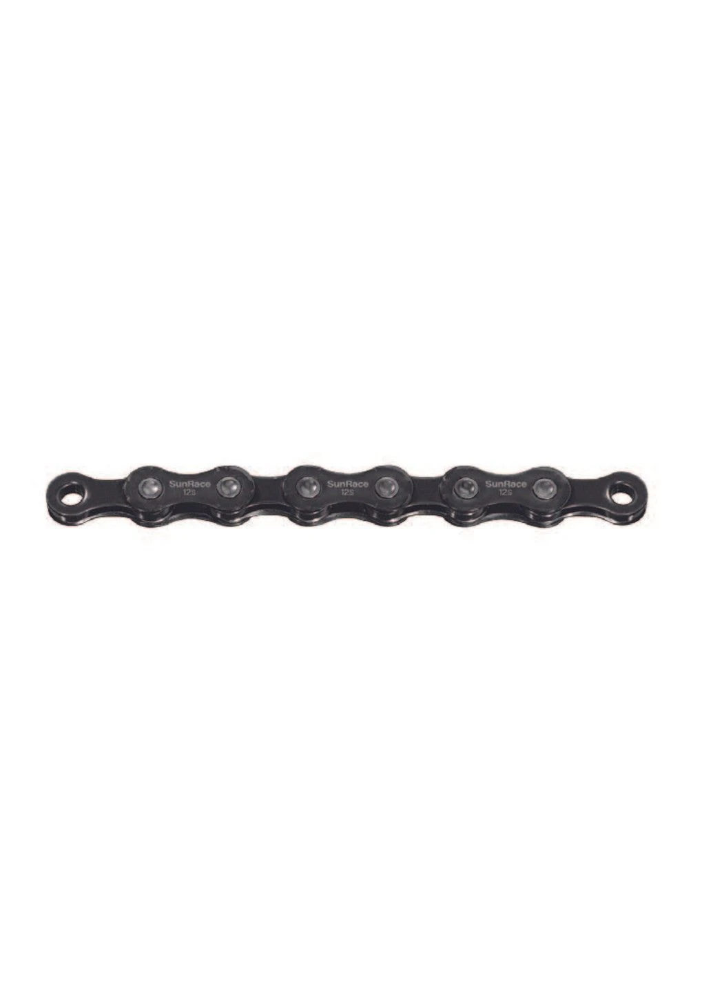 Цепь CN12A B Black 12 скоростей, 126 звеньев с замком SunRace (382360404)