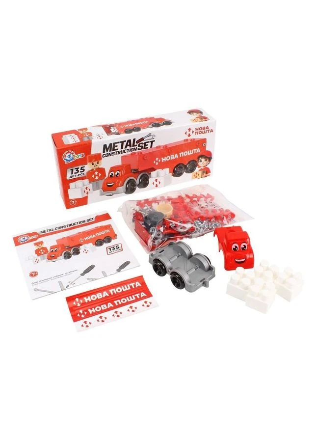Металлический конструктор Фура Новая почта Technok Toys (376494632)