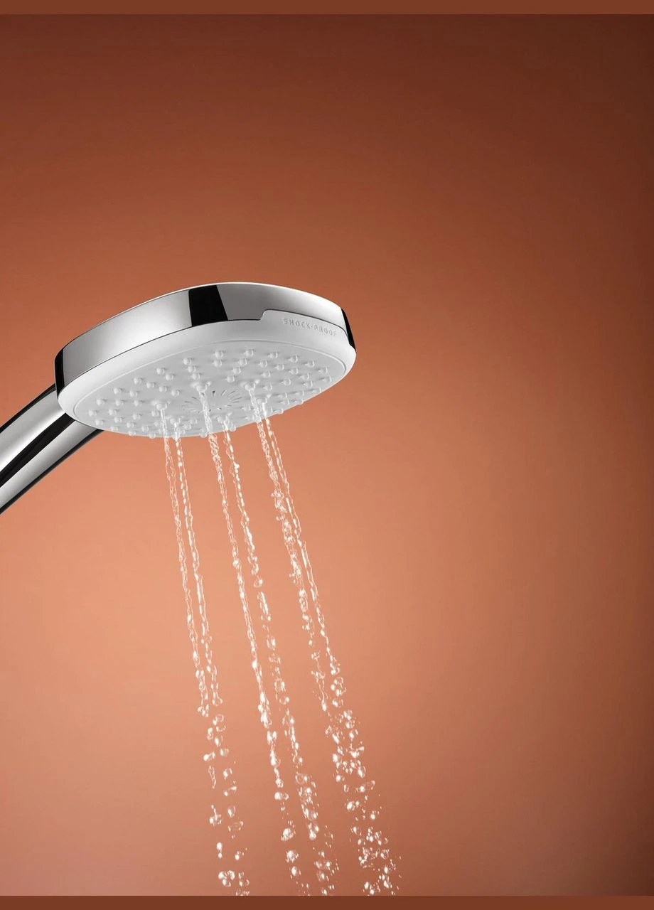 Ручний душ New Tempesta Cube 100 (27572003), 3 режими, хром, сталь, Water Saving, SmartSwitch Grohe (399022282)