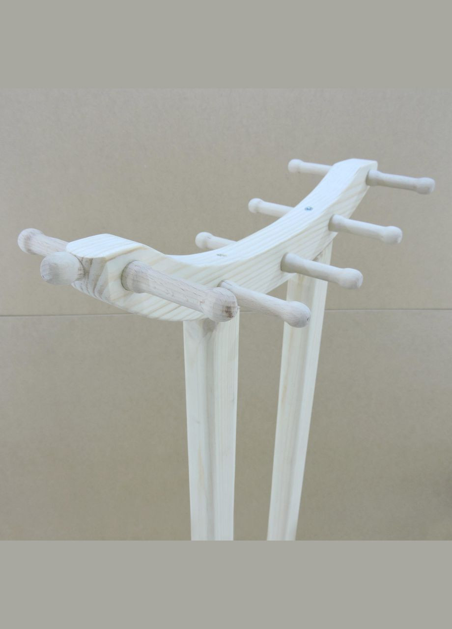 Стійка вішалка для одягу з дерева Мелнік бланже (СВГ-002501) No Brand (328081712)