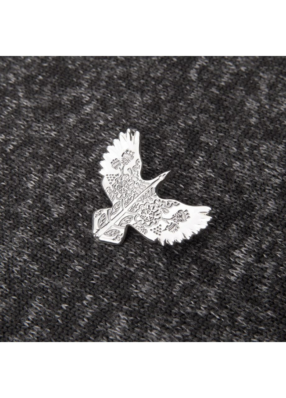Брошь серебряная с птицей и орнаментом Берегиня 925 Skifska Etnika (364202740)
