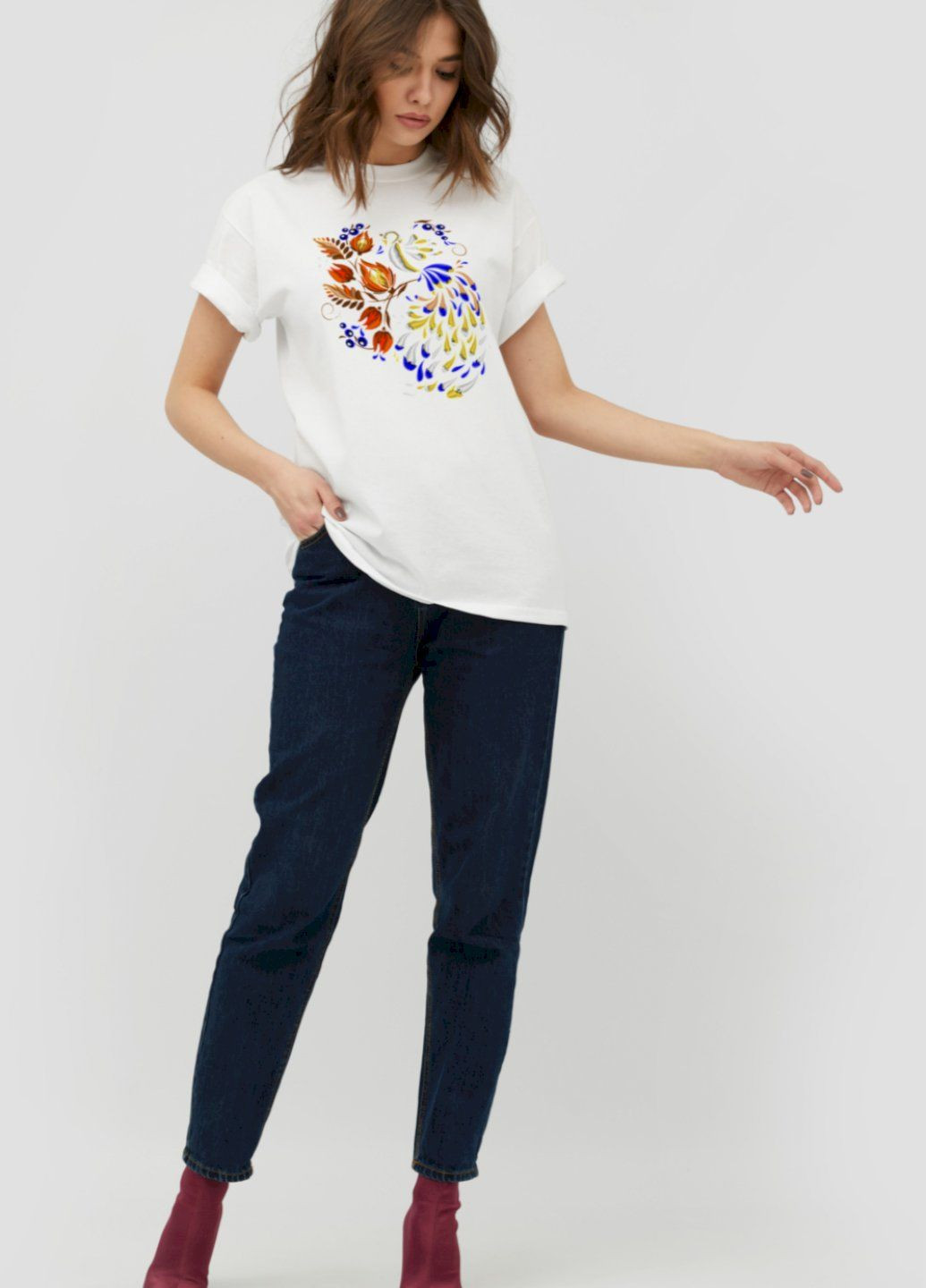 Футболка Oversize YAPPI - (252386719)