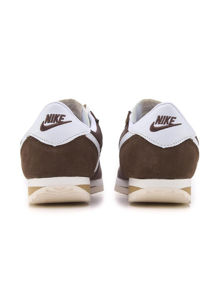 КРОСІВКИ ЖІНОЧІ NIKE CORTEZ BROWN НАЙК КОРТЕЗ No Brand комбіновані демісезони (369388738)