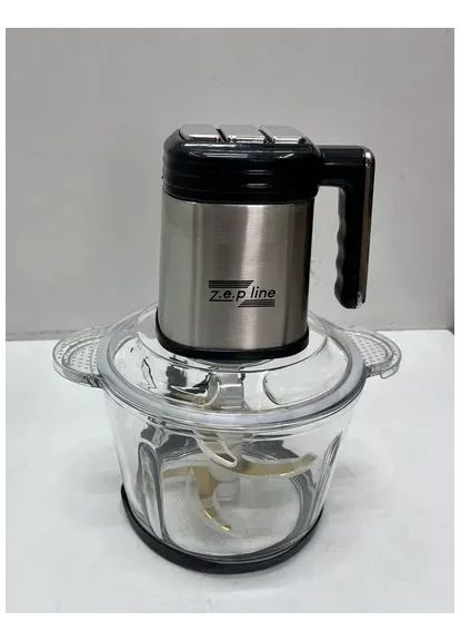 Блендер измельчитель SK-06008 набор 2в1 блендерный измельчитель 2 скорости Серебристый 800 Вт Sokany (357208033)