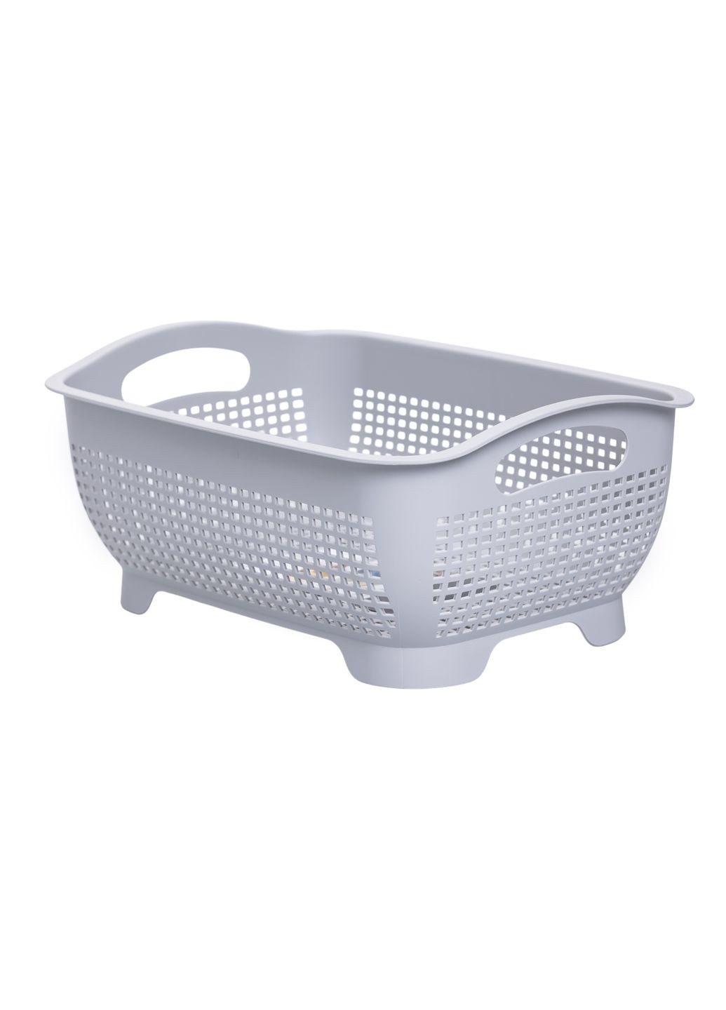Кошик для миття овочів та фруктів MIAIAY пластиковий 29,5*21*11 см, білий Yiwu (371141017)