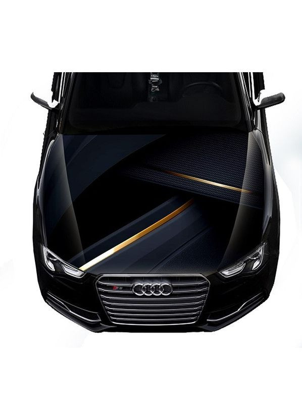Наклейка на капот 3D TUNING STUDIO Абстракція Гранд 1500х1200х0.080мм No Brand (362499072)