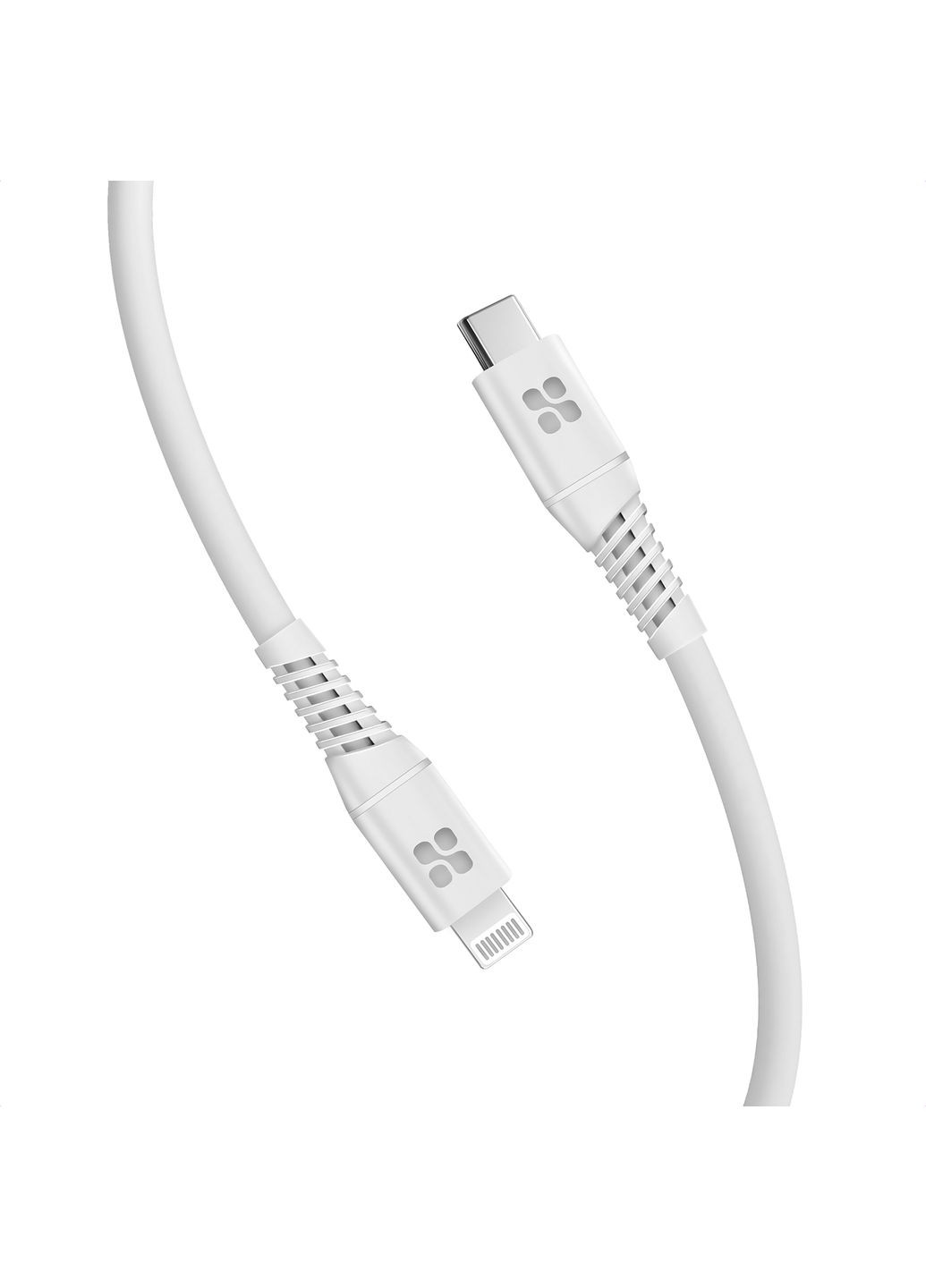 Кабель PowerLine-Ci120 USB Type-C - Lightning (M/M), 3 A, 20 W, 1.2 м, White Promate (341487044)
