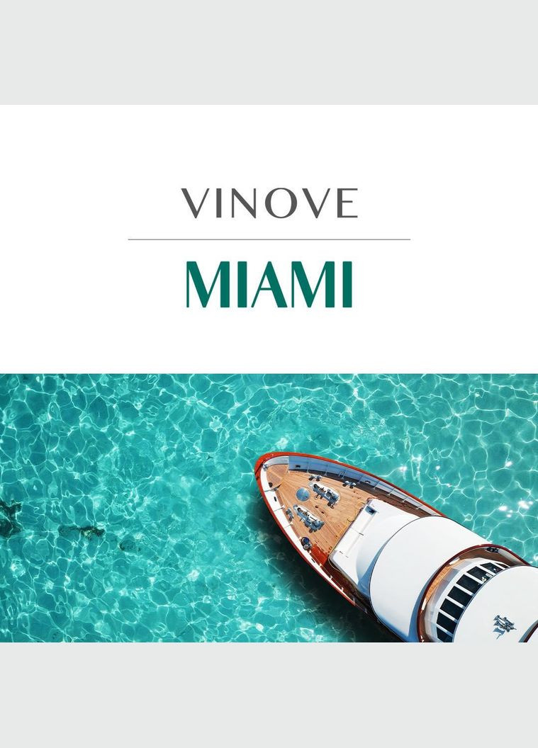 Пахучка в машину, Ароматизатор для автомобіля Маямі колекція Ювелірна VINOVE (328606556)