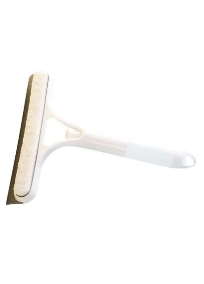 Швабра-щітка з пульверизатором і скребком для миття вікон, дзеркал та гладких поверхонь Біла HP-35015-26W Household (372155208)