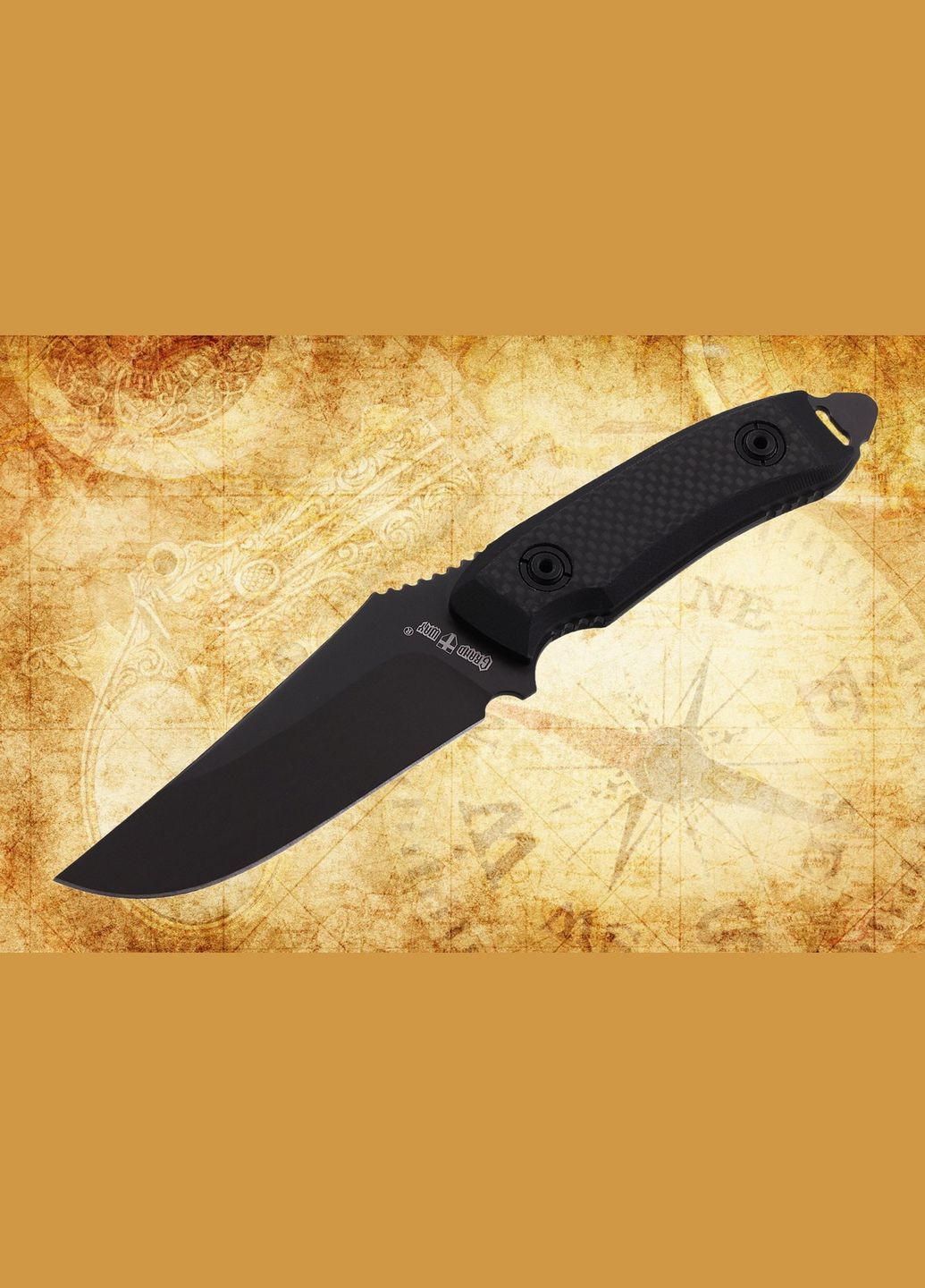 Нож Тактический Десантный WK 0301 Чехол KYDEX TEK-LOK Высокопрочная сталь Grand Way (370770607)